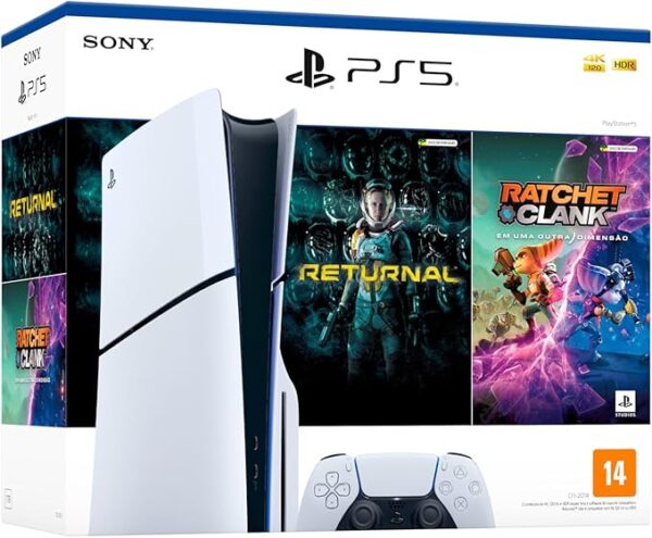 PlayStation®5 Slim Edição Digital com 2 Jogos