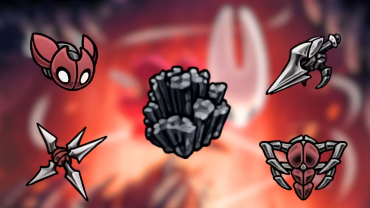 Dropraro - Todos os locais de Craftmetal em Hollow Knight Silksong
