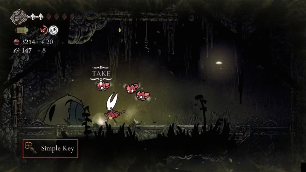 Todas as chaves simples em Hollow Knight Silksong – Dropraro