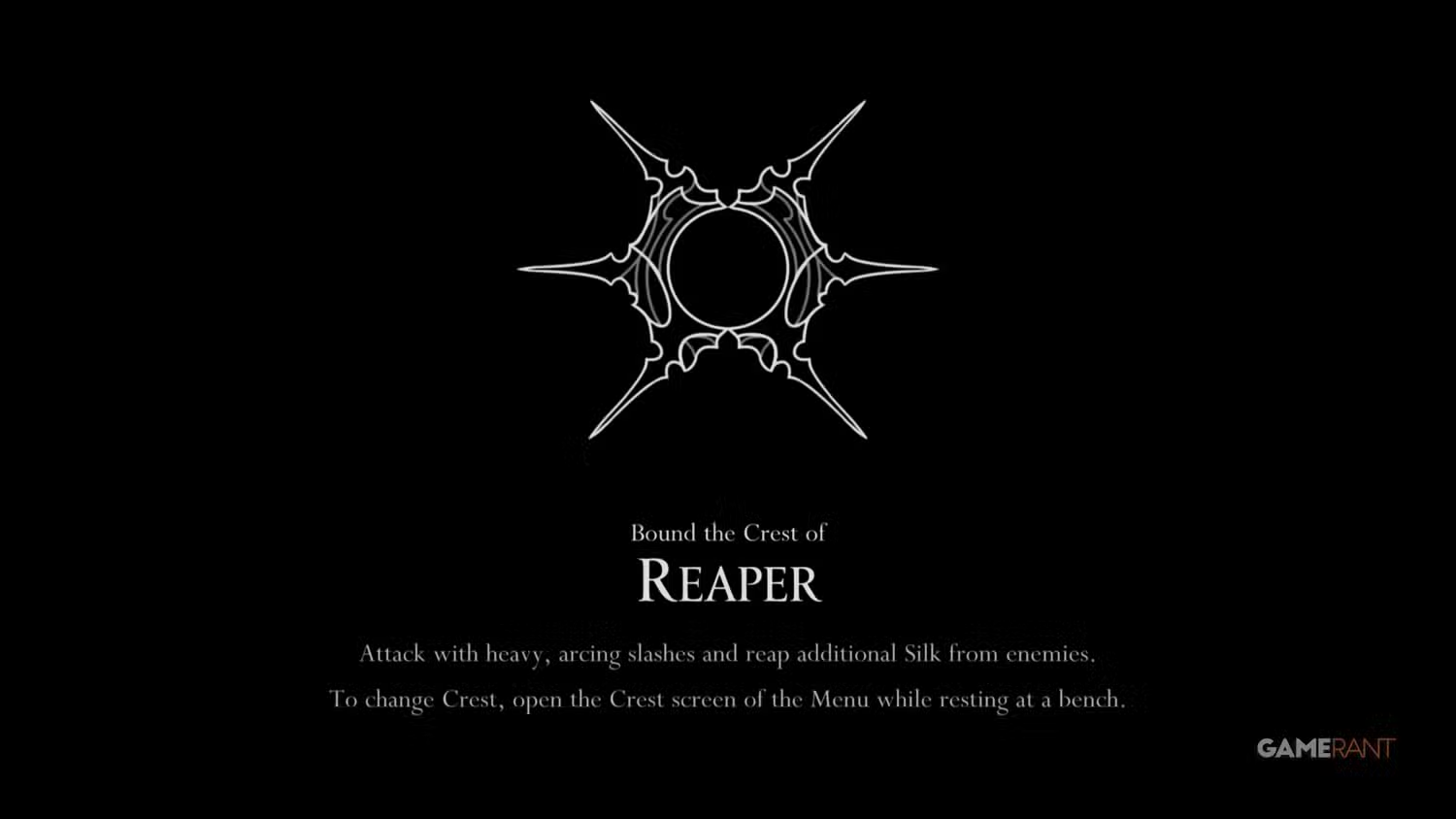 Dropraro-Silksong-Guia-Reaper-Crest