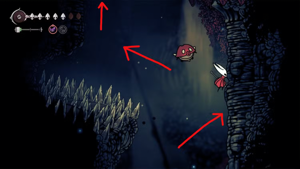 Coração do Poder em Hollow Knight Silksong na Torre de Coral – Dropraro