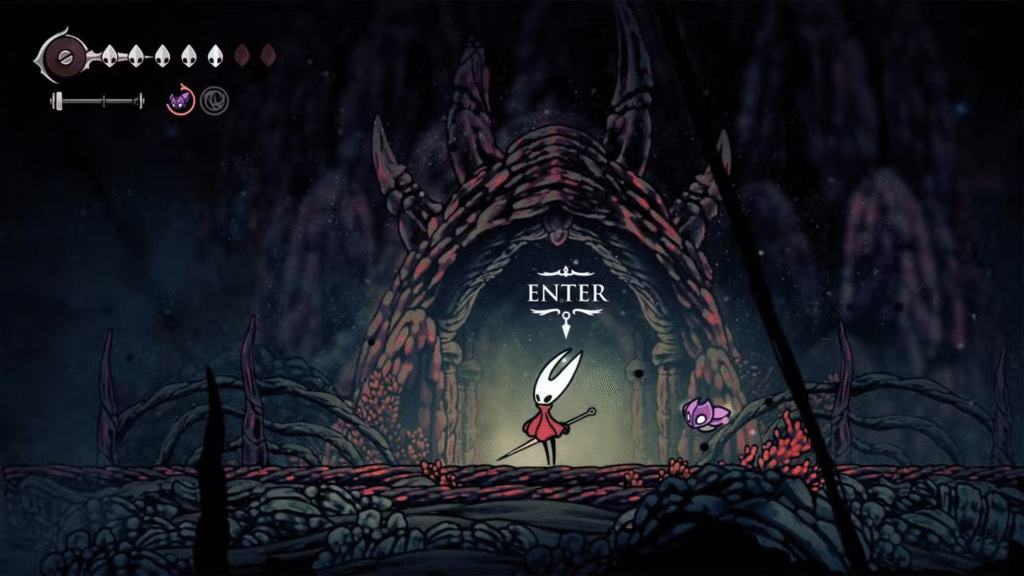 Coração do Poder em Hollow Knight Silksong na Torre de Coral – Dropraro