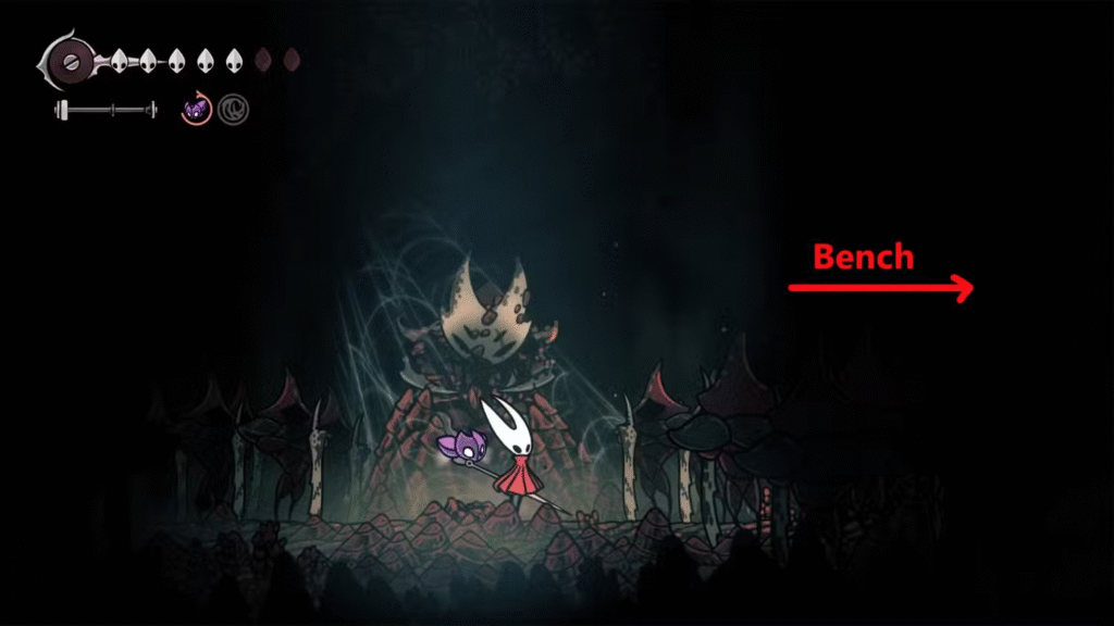 Coração do Poder em Hollow Knight Silksong na Torre de Coral – Dropraro