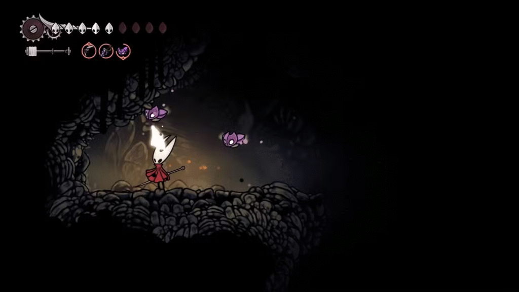 Dropraro - Todos os locais de Fragmentos de Máscara em Hollow Knight Silksong