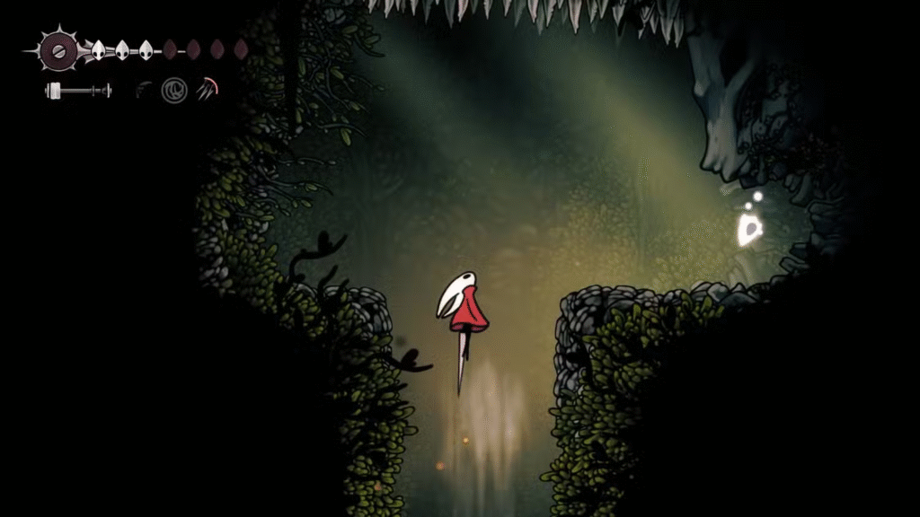 Dropraro - Todos os locais de Fragmentos de Máscara em Hollow Knight Silksong