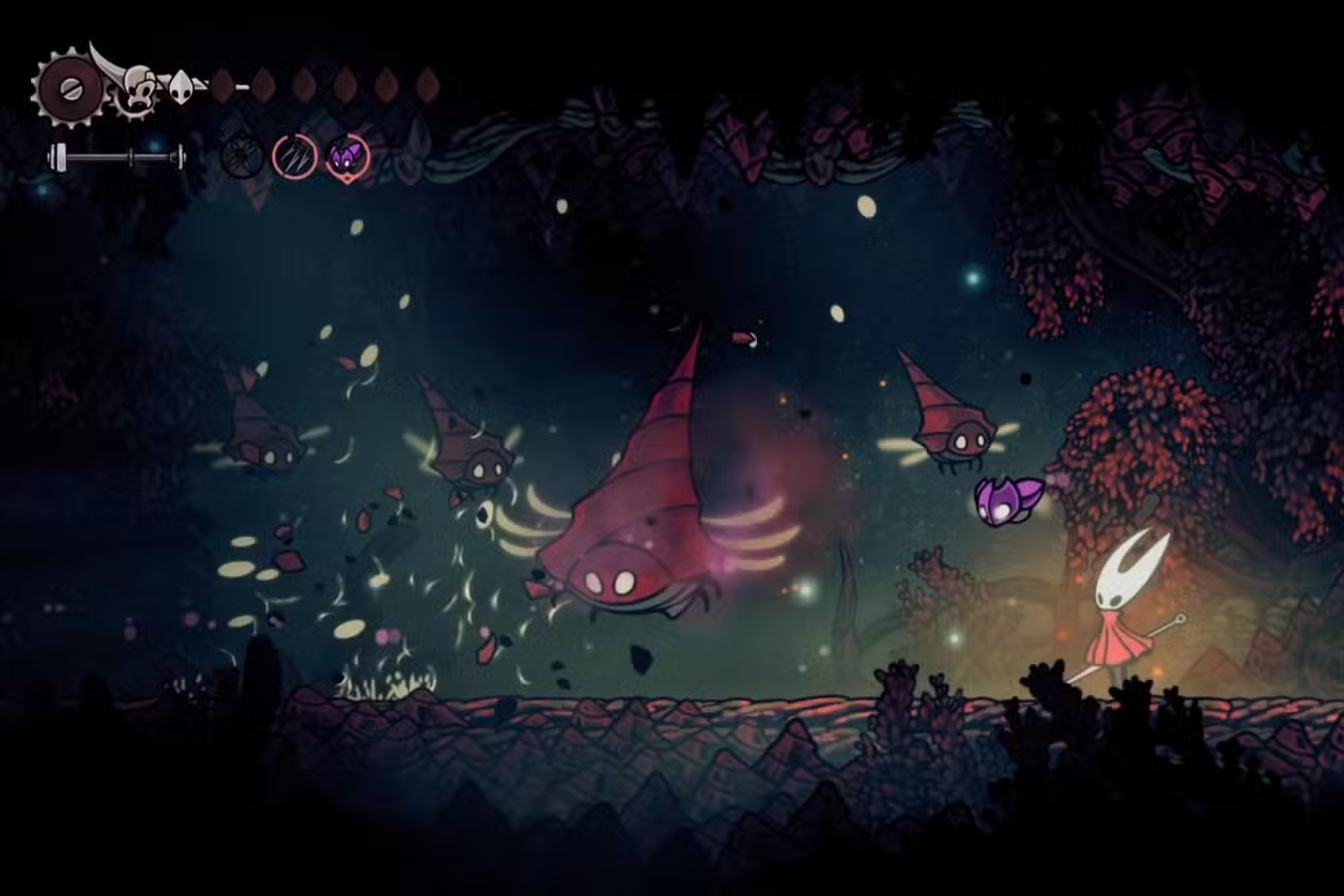 Raging Conchfly Como obter o Conchcutter em Silksong