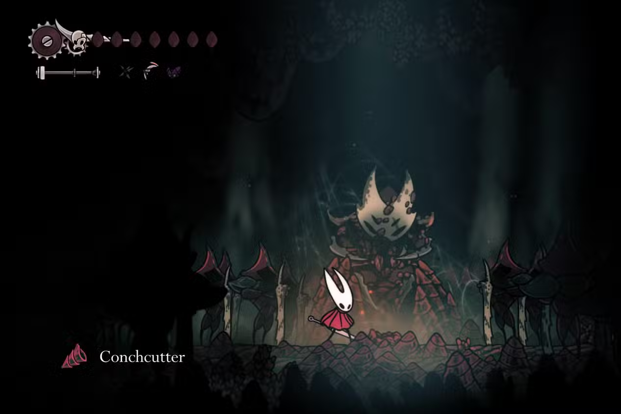 Como obter o Conchcutter em Silksong
