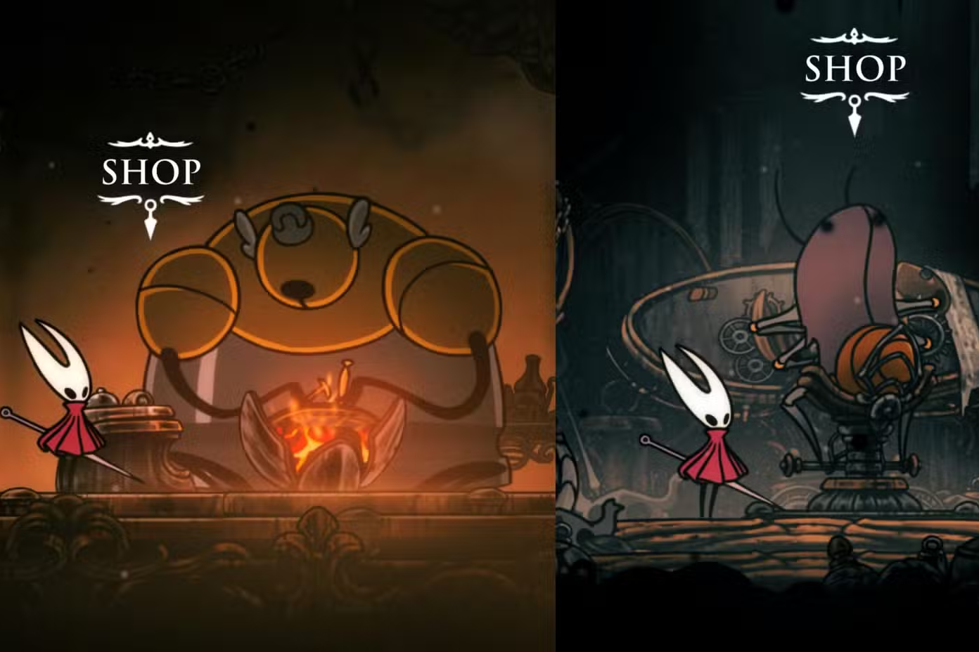 Dropraro - Todos os locais de Craftmetal em Hollow Knight Silksong