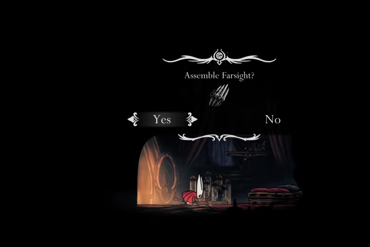Silksong Farsight: Como obter a Visão de Longo Alcance - Dropraro