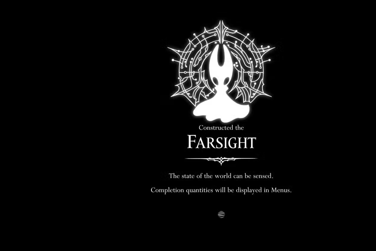Silksong Farsight: Como obter a Visão de Longo Alcance - Dropraro