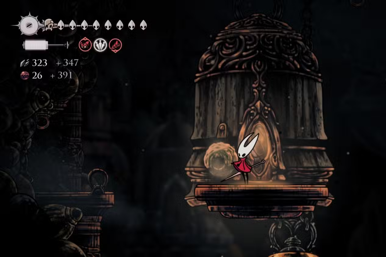 Invocação de Craw em Hollow Knight Silksong - Dropraro
