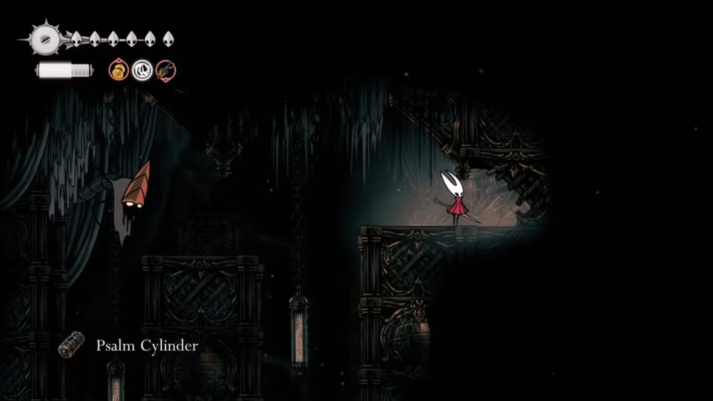 Todas as localizações dos Cilindros de Salmos em Hollow Knight Silksong - Dropraro