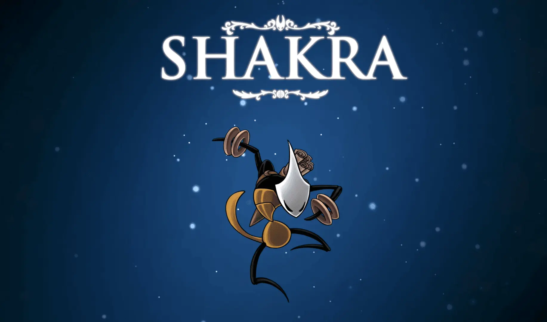 Hornet comprando mapas e itens essenciais com Shakra em Silksong-dropraro