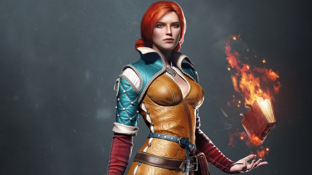 Triss Merigold Ciri e outros personagens que merecem jogos próprios - Dropraro