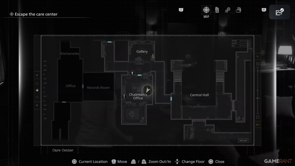 Dropraro - Solução do quebra-cabeça do escritório do presidente em Resident Evil Requiem