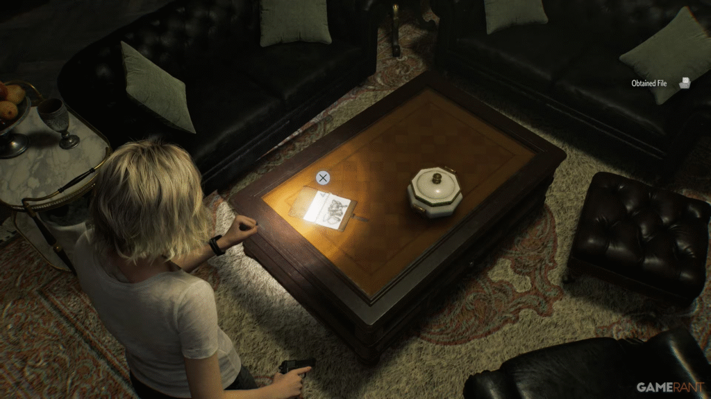 Dropraro - Solução do quebra-cabeça do escritório do presidente em Resident Evil Requiem