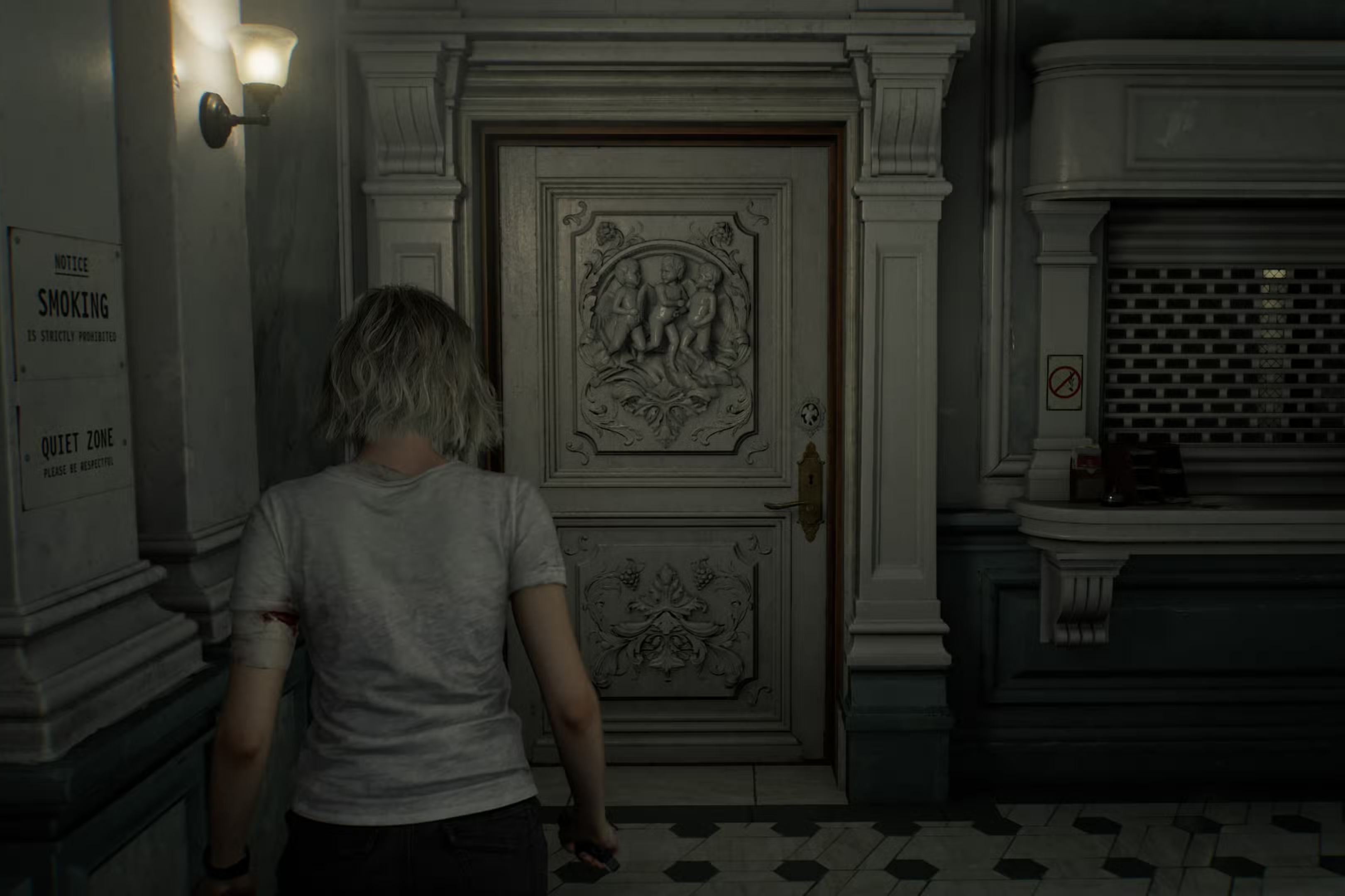 Dropraro — Cartão de acesso da Ala Oeste em Resident Evil Requiem: localização na Sala de Medicação do Centro de Cuidados